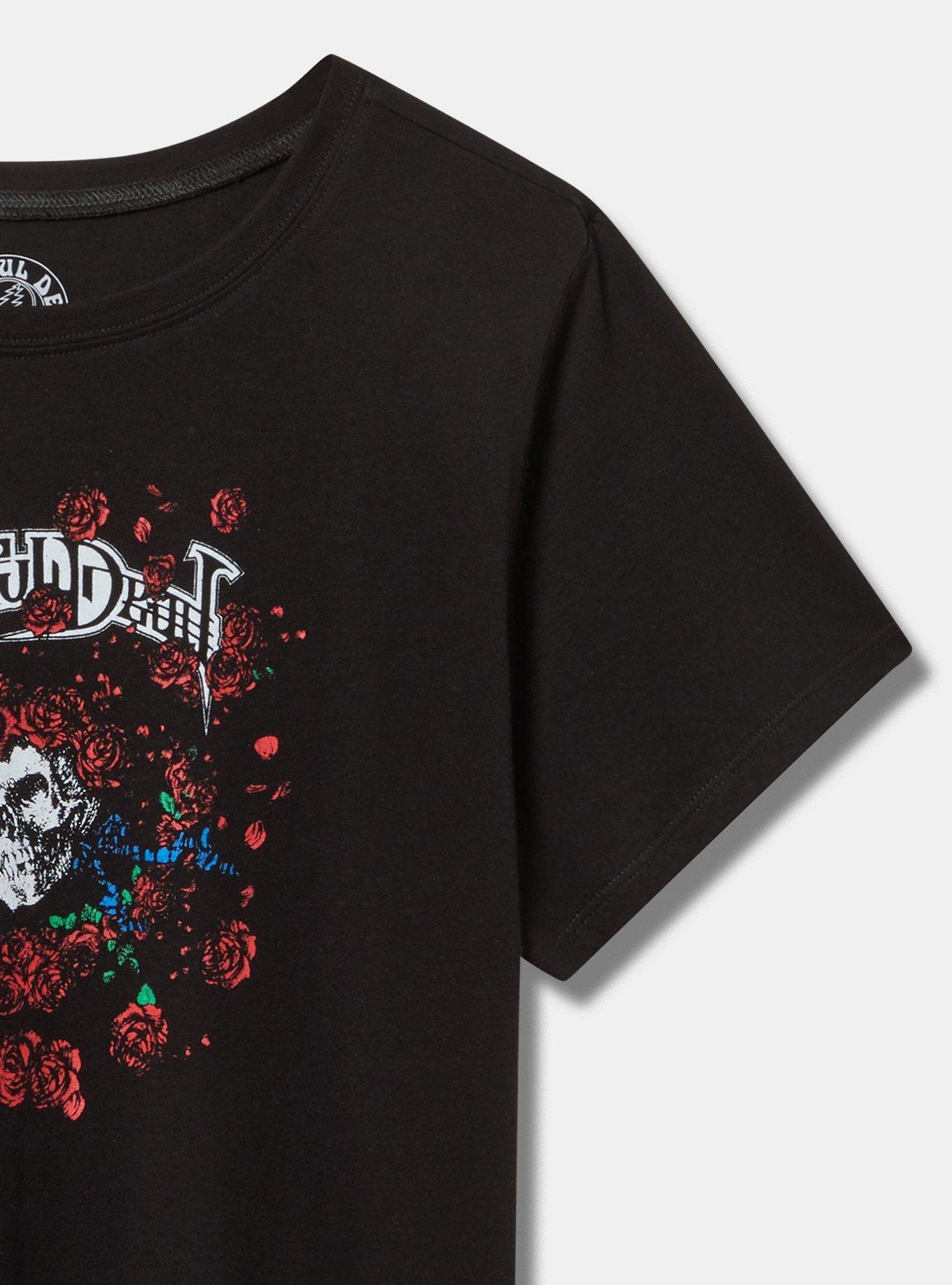 Grateful Dead Classic Fit Cotton Crew Tee, DEEP BLACK, alternate