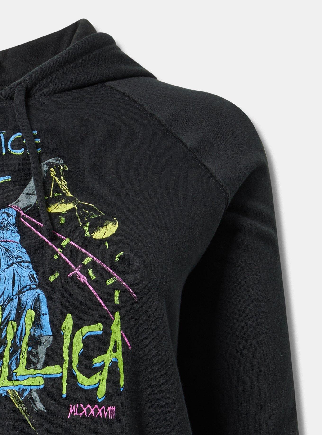 Metallica Classic Fit Cozy Fleece Hoodie, DEEP BLACK, alternate