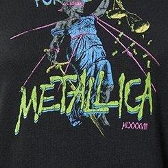 Metallica Classic Fit Cozy Fleece Hoodie, DEEP BLACK, swatch