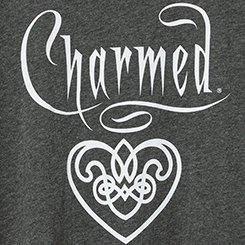 Charmed Classic Fit Cotton Crew Tee, CHARCOAL HEATHER GREY, swatch