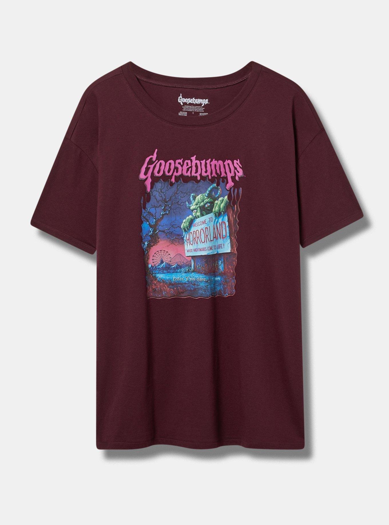 Goosebumps Horrorland Relaxed Fit Cotton Boxy Tee