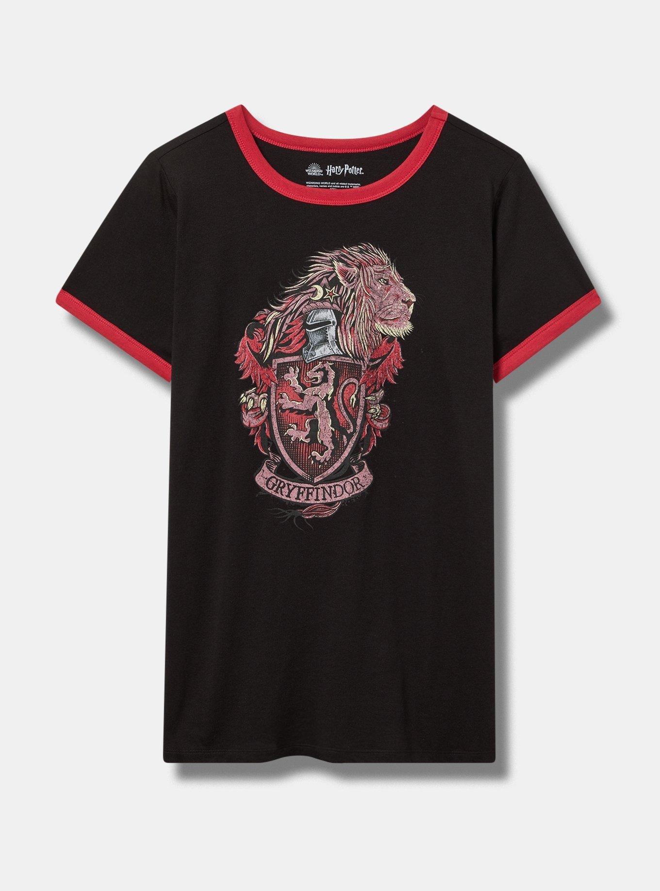 Harry Potter Gryffindor Classic Fit Ringer Tee