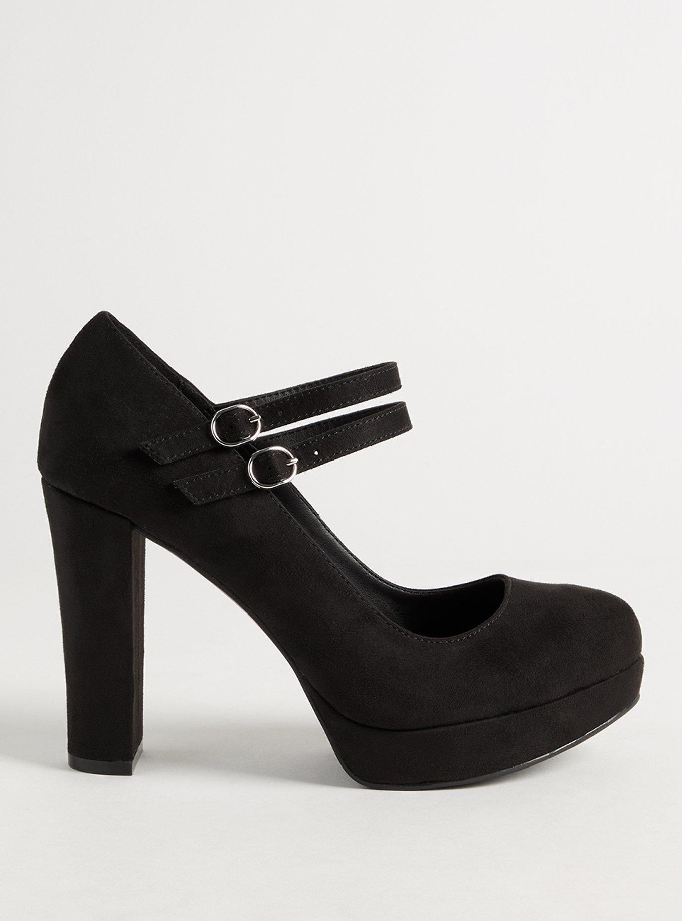 Platform Mary Jane Heel (WW), BLACK, alternate