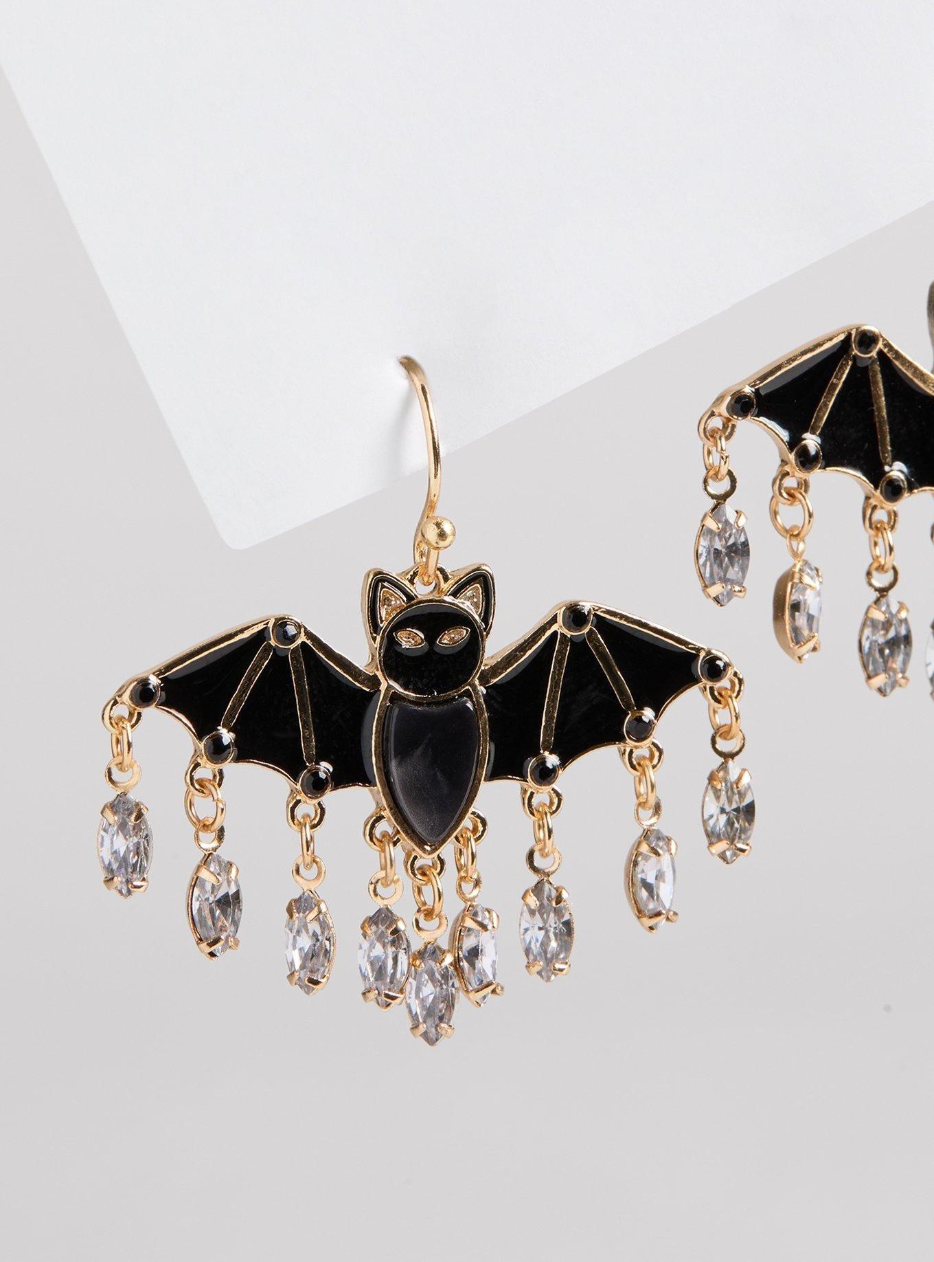 Bat Fringe Earrings