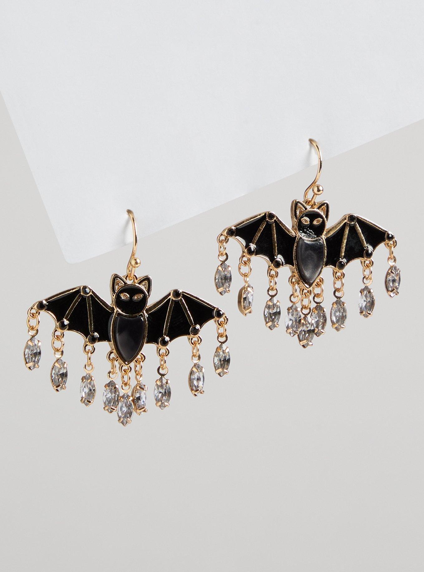 Bat Fringe Earrings