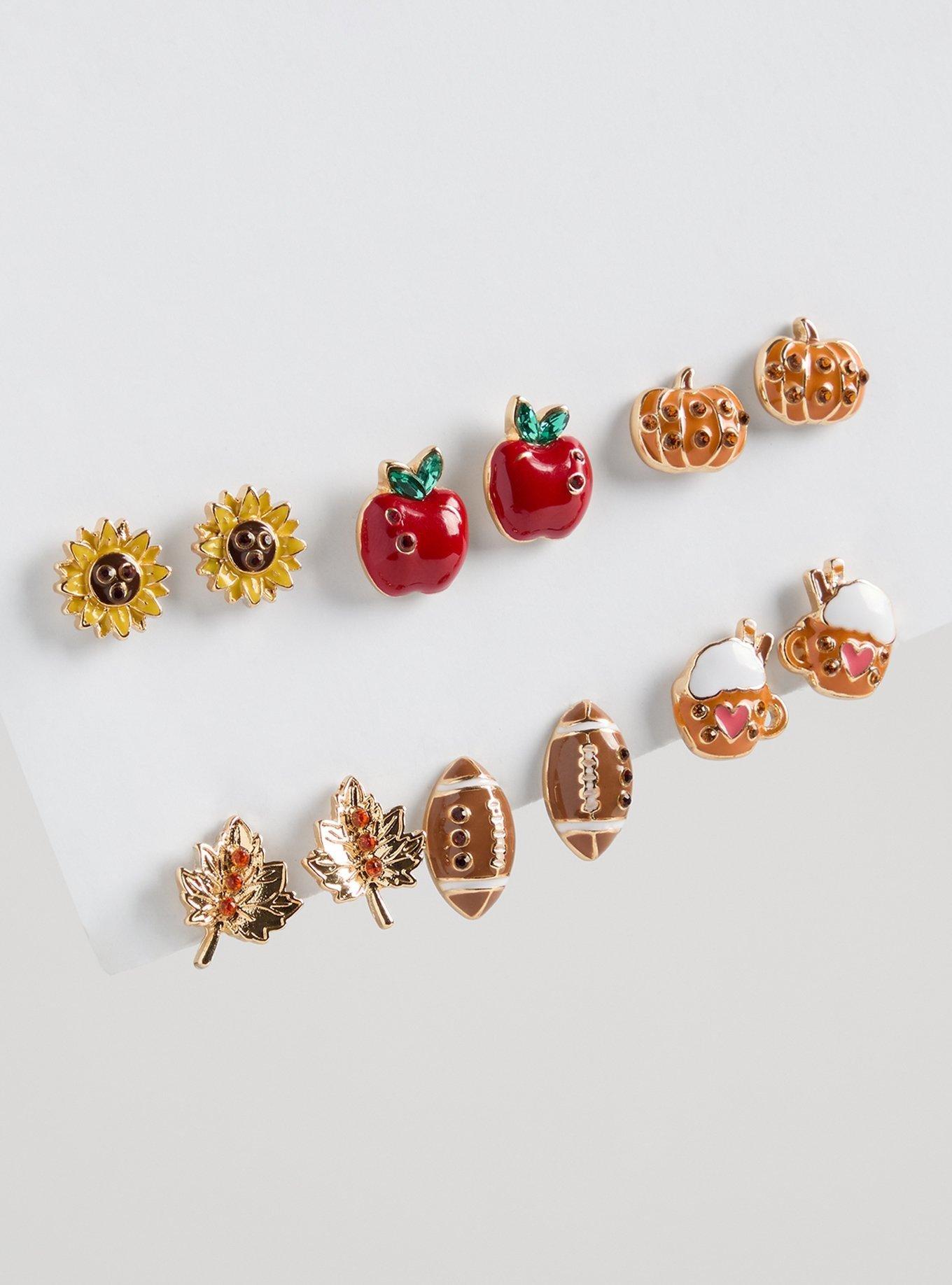 Fall Icons Stud Set