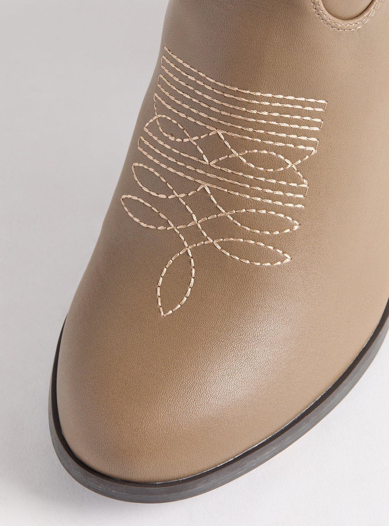 Heeled Western Knee Boot (WW)