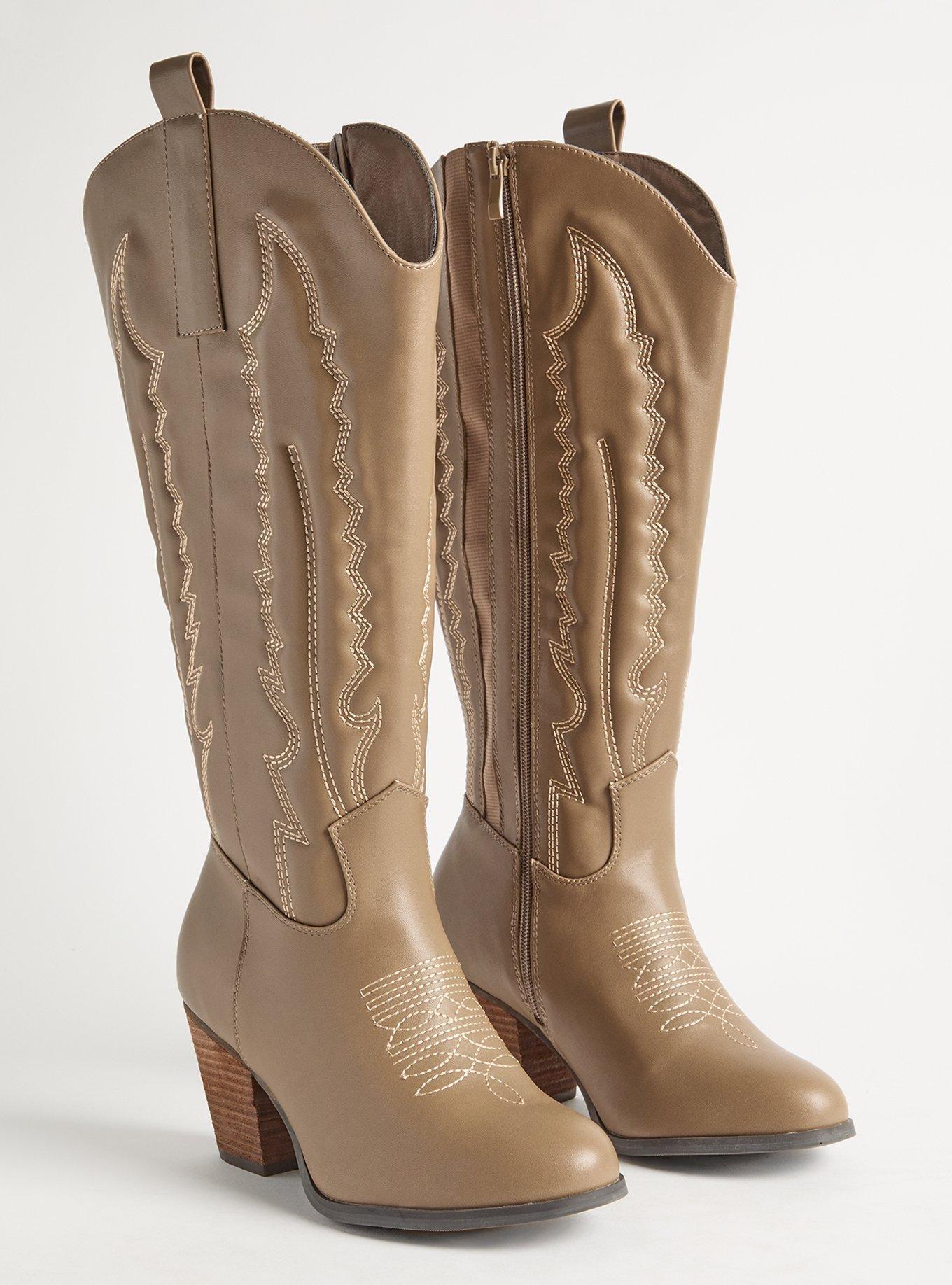 Heeled Western Knee Boot (WW)