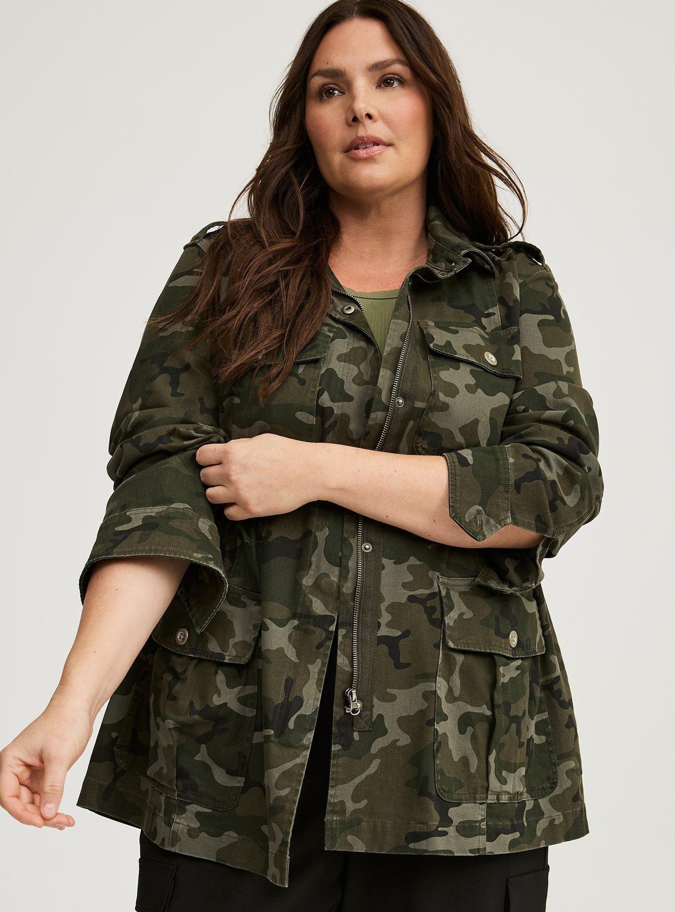 Stretch Twill Anorak Jacket