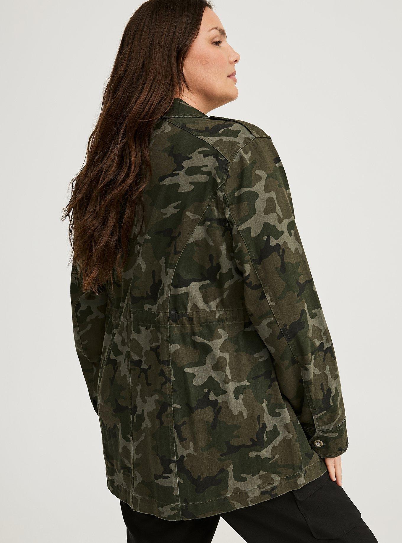 Stretch Twill Anorak Jacket