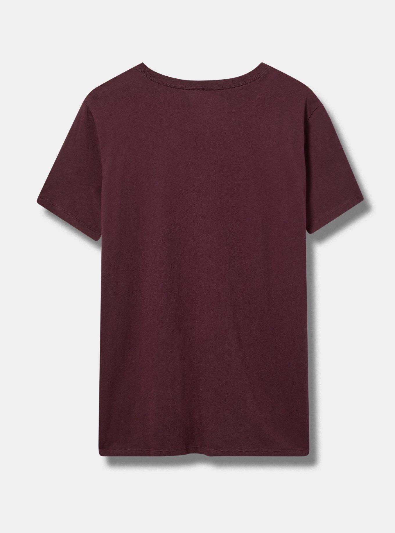 True Crime & Wine Classic Fit Heritage Jersey Crew Tee