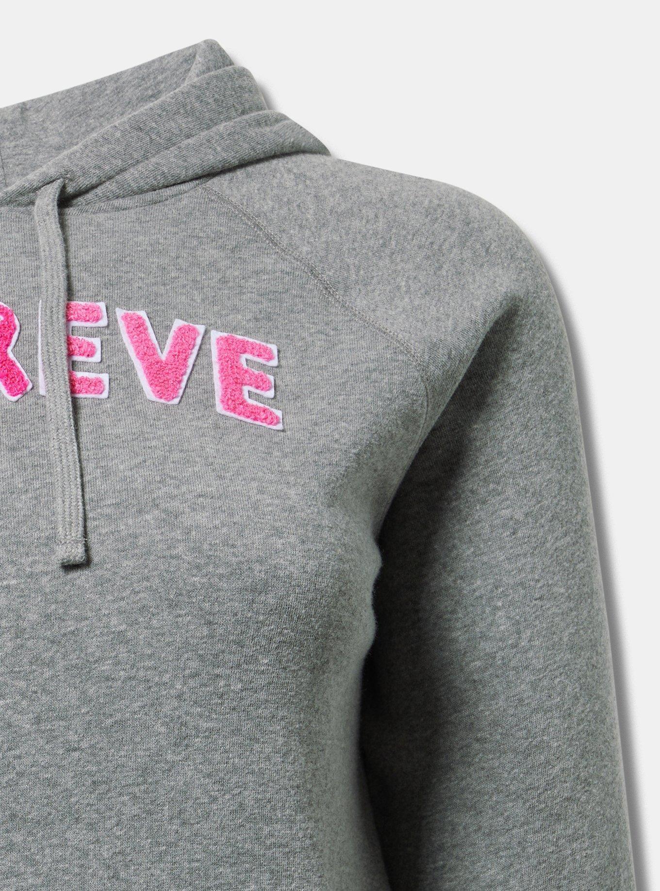 Believe BCA Cozy Fleece Hoodie, MEDIUM HEATHER GREY, alternate