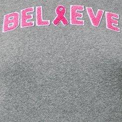 Believe BCA Cozy Fleece Hoodie, MEDIUM HEATHER GREY, swatch