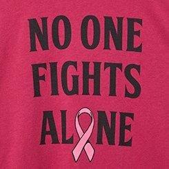 BCA No One Fights Alone Classic Fit Signature Jersey Crew Tee, VIVACIOUS, swatch