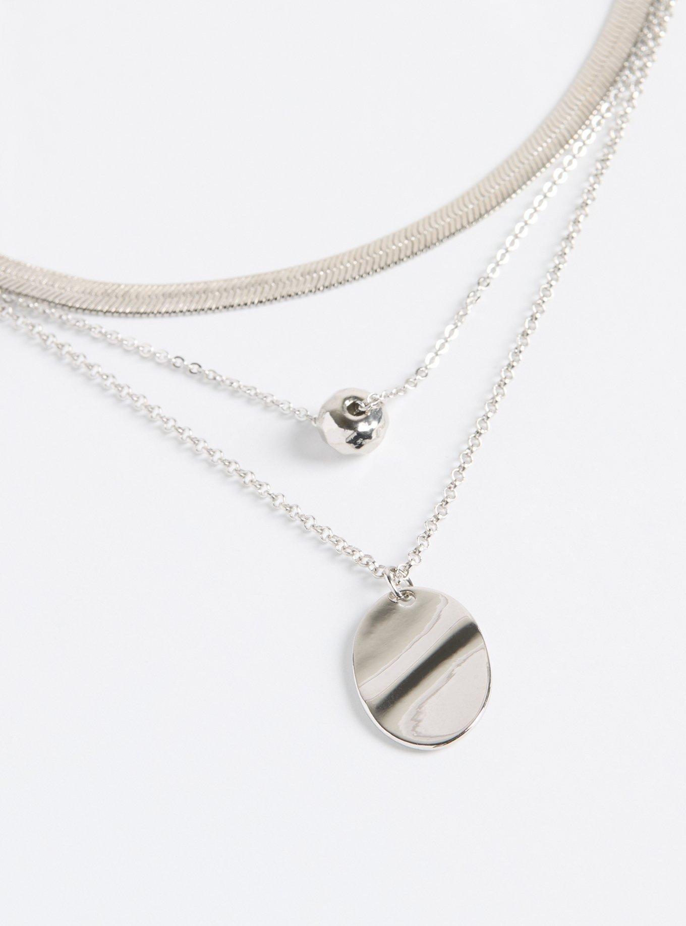 Oval Layered Necklace