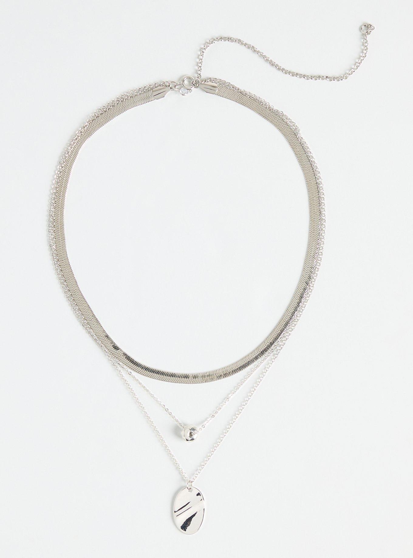 Oval Layered Necklace