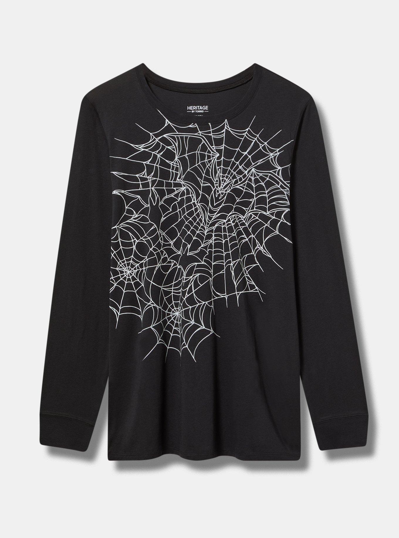 Bat Web Classic Fit Cotton Jersey Long Sleeve Tee