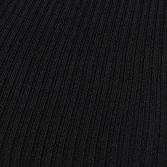 Everyday Soft Ribbed Pullover Turtleneck Sweater , DEEP BLACK, swatch