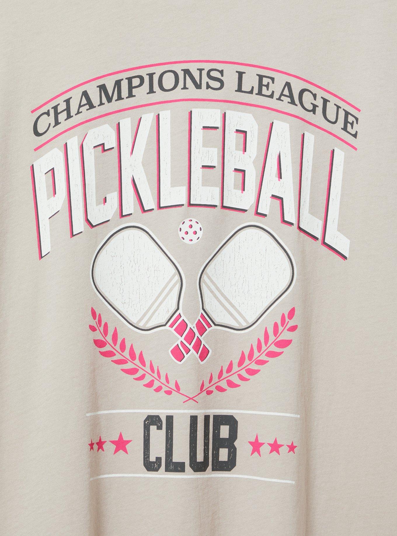 Pickleball Classic Fit Heritage Jersey Crew Tee