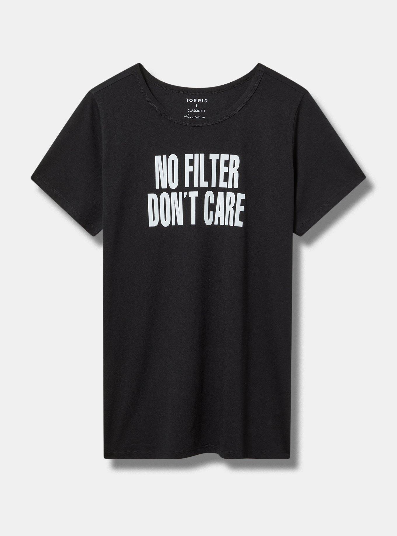 No Filter Everyday Signature Jersey Crew Tee