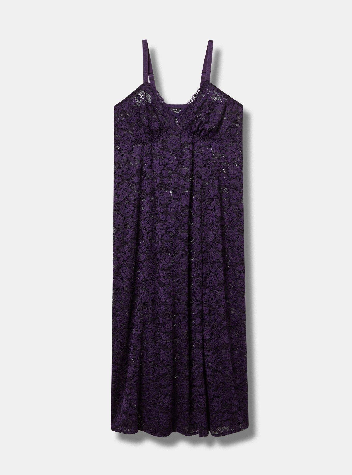 Lace Wireless Tea Length Dress