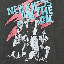 New Kids on the Block Classic Fit Crew Tee, DEEP BLACK, swatch