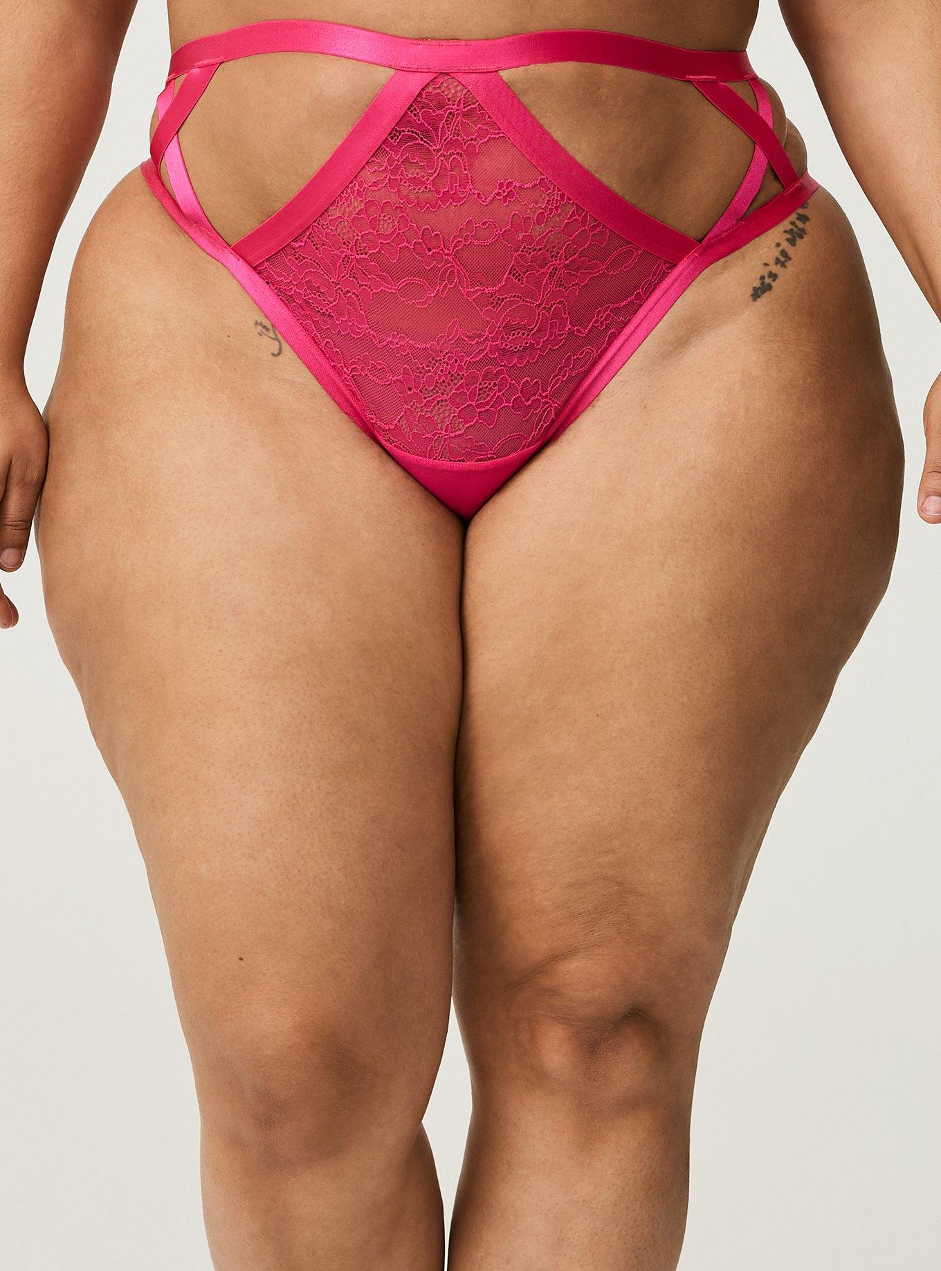 Diamante Strappy Tanga