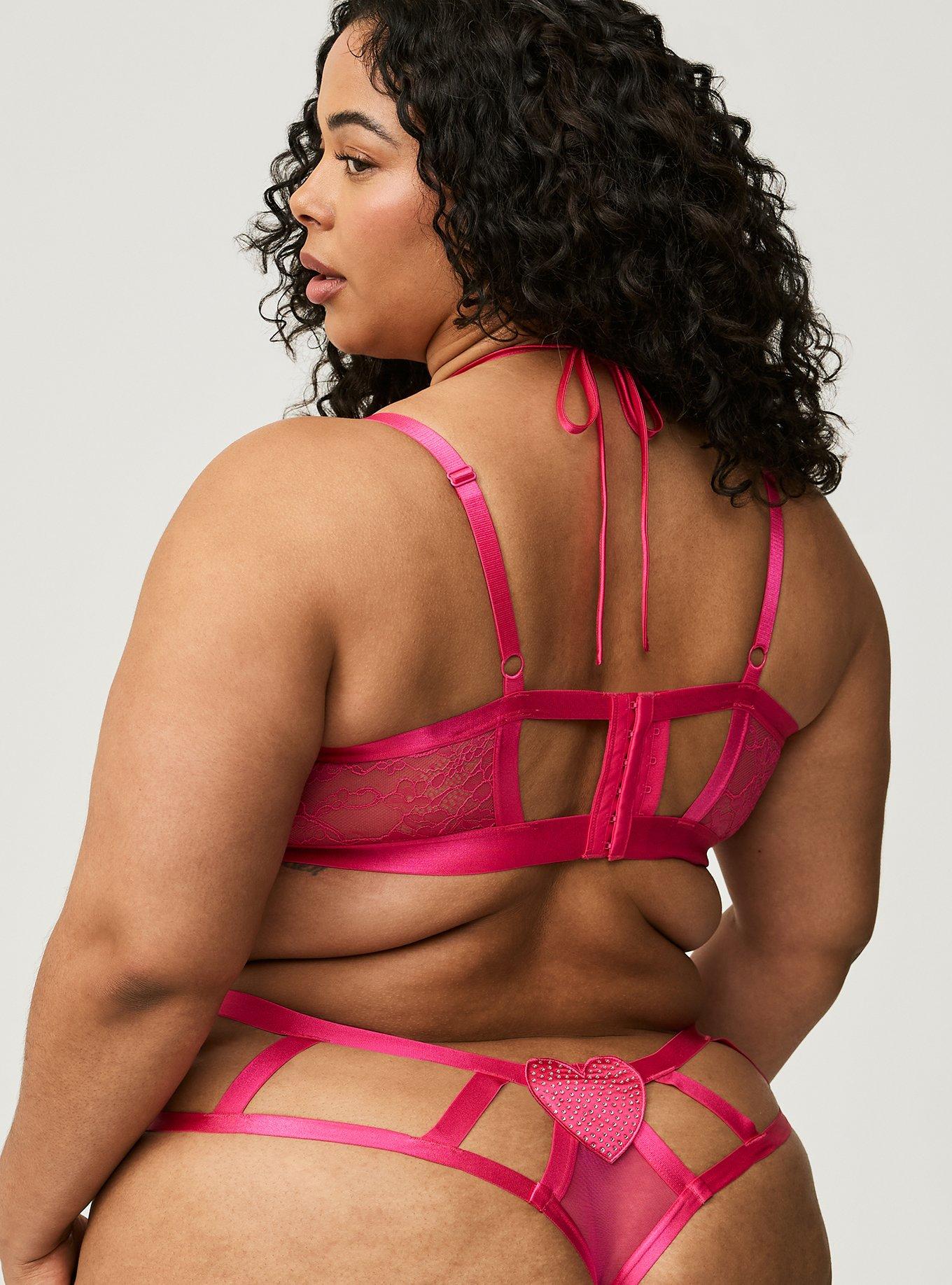 Diamante Strappy Tanga