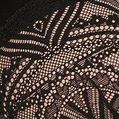 Dream Wire-Free Push-Up Diamante Bra, RICH BLACK, swatch