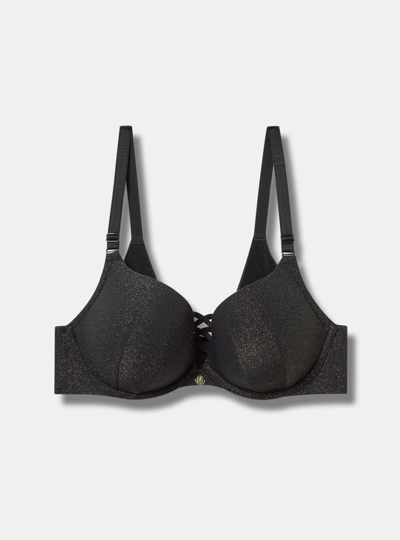 XO Plunge Push Up Shine Bra with 360° Back Smoothing®