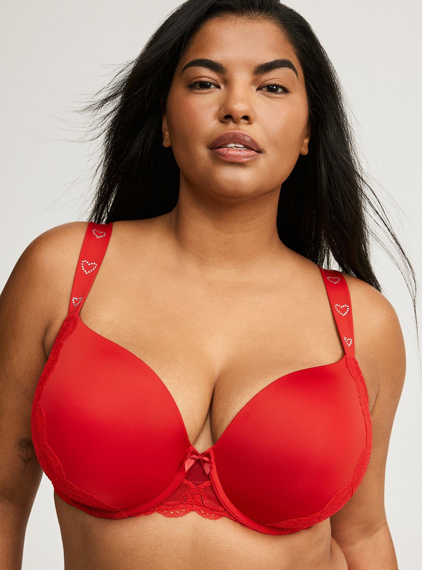 Push-Up T-Shirt Diamanté Bra