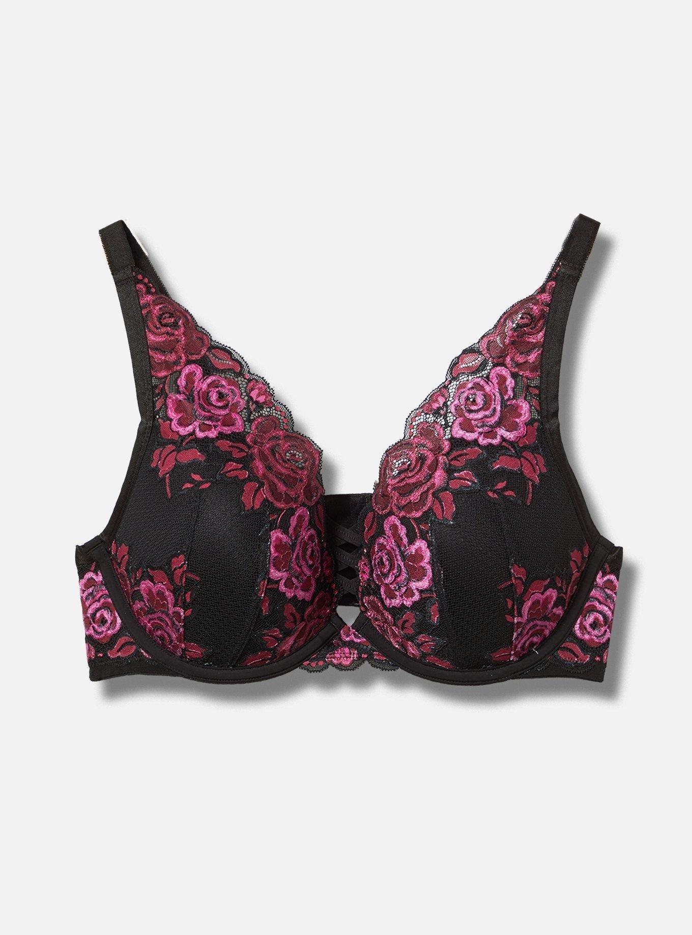 XO Plunge Push-Up Bra