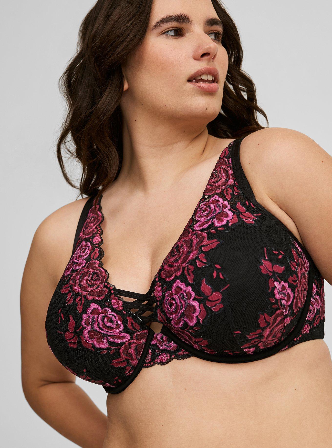 XO Plunge Push-Up Bra