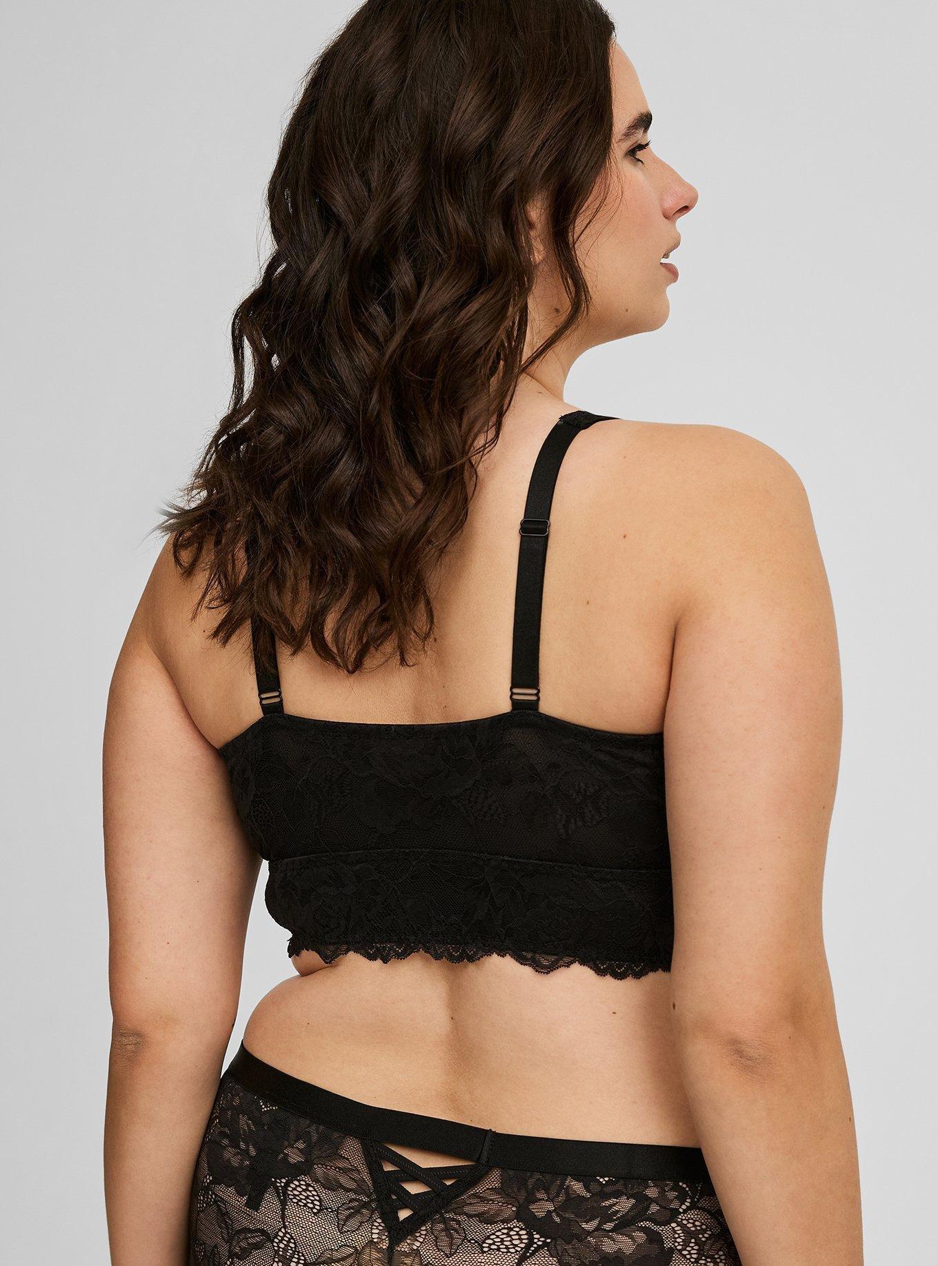 Lightly Lined Front Close Bralette