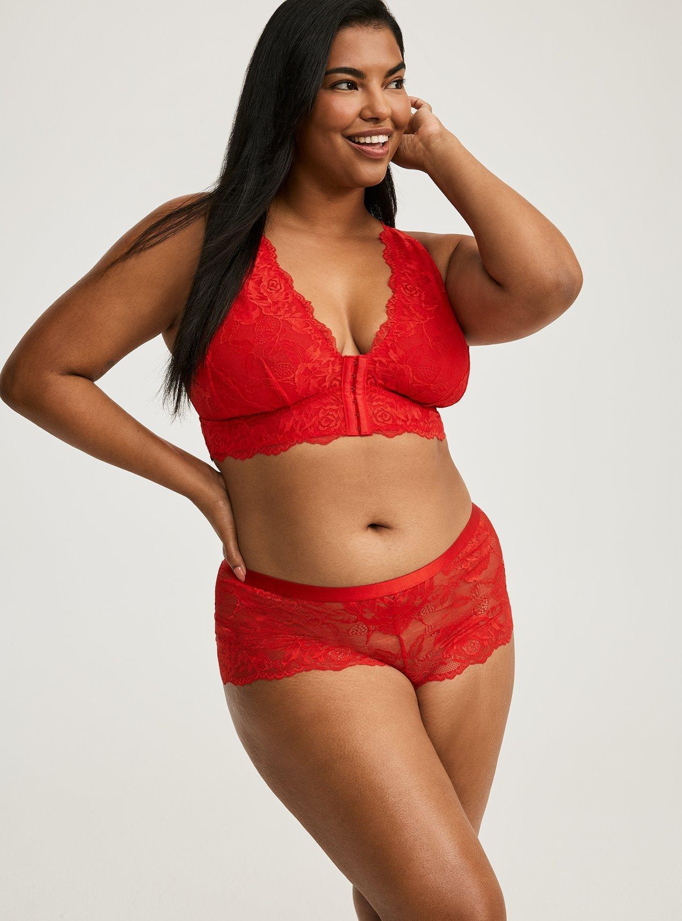 Lightly Lined Front Close Bralette