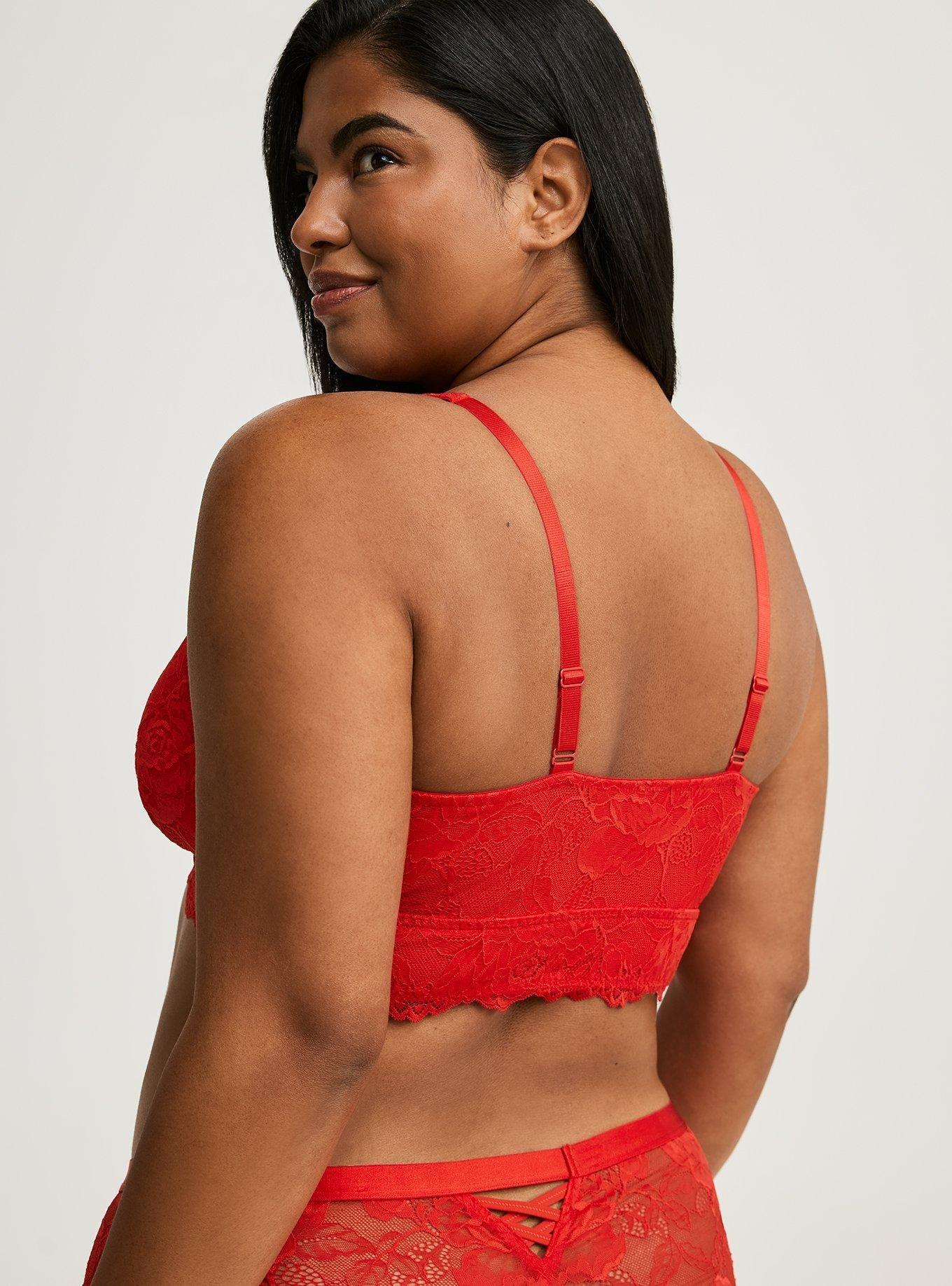 Lightly Lined Front Close Bralette