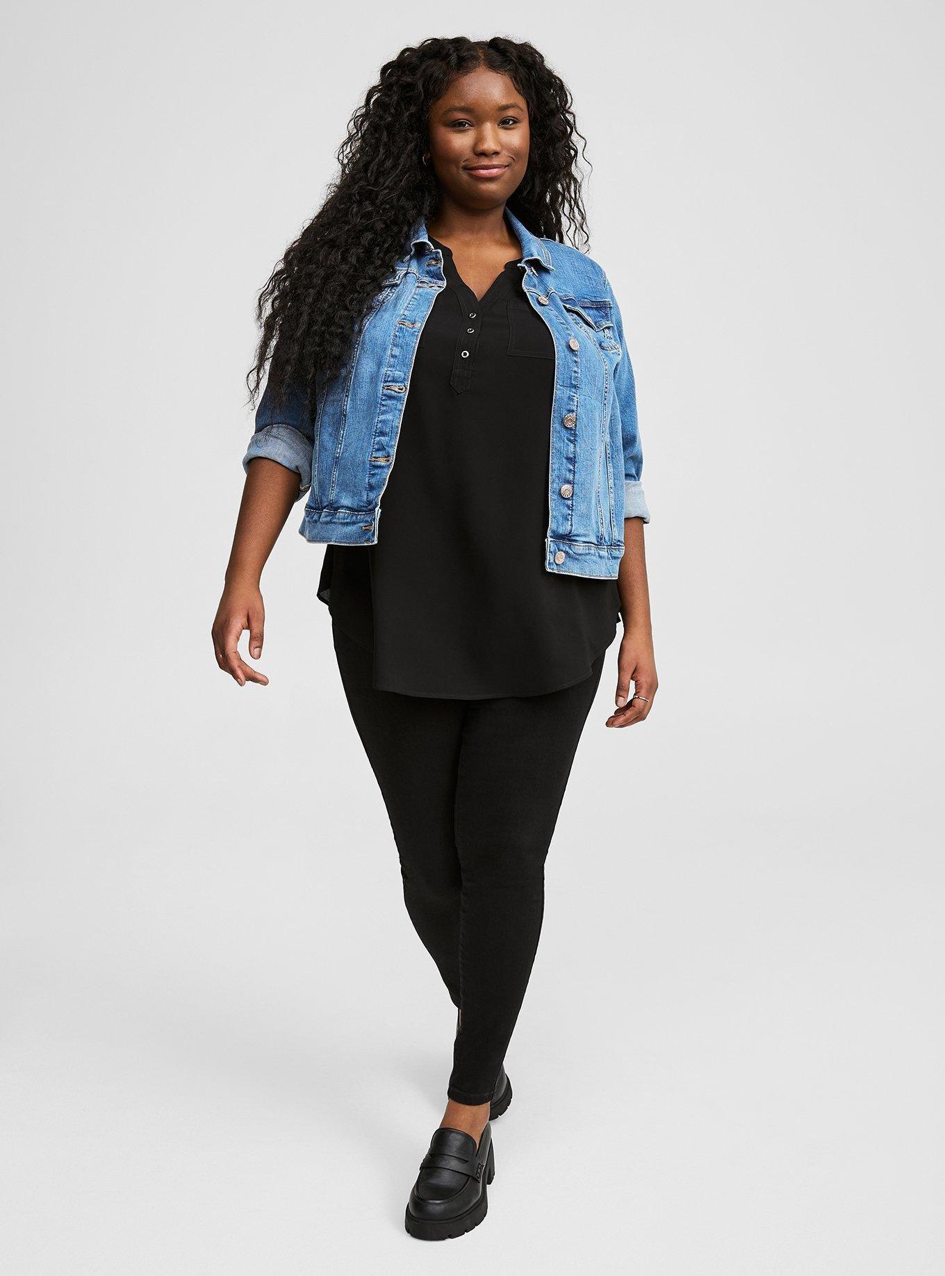 Harper Challis 3/4 Sleeves Tunic