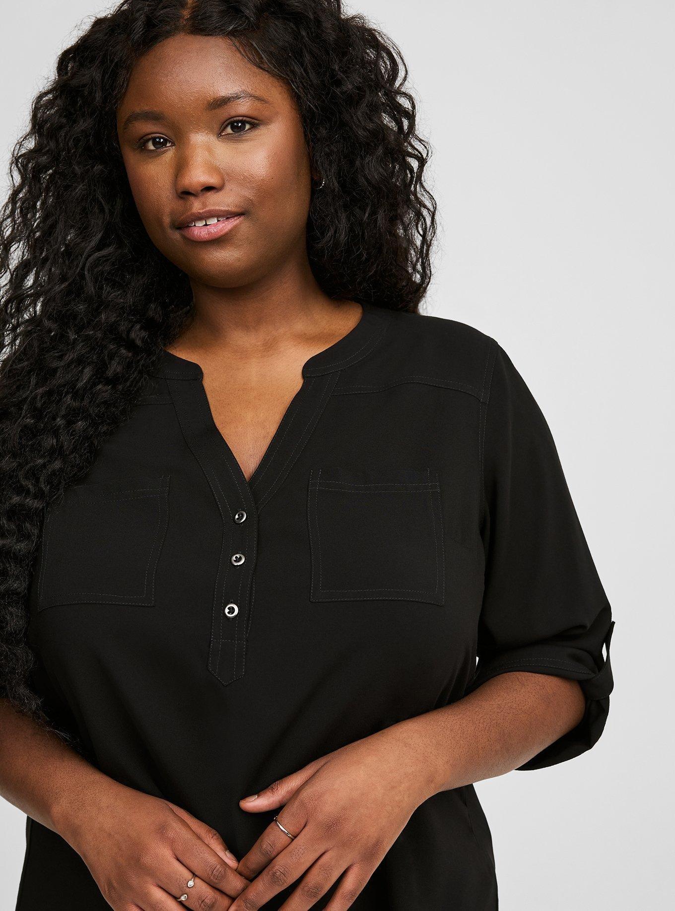 Harper Challis 3/4 Sleeves Tunic