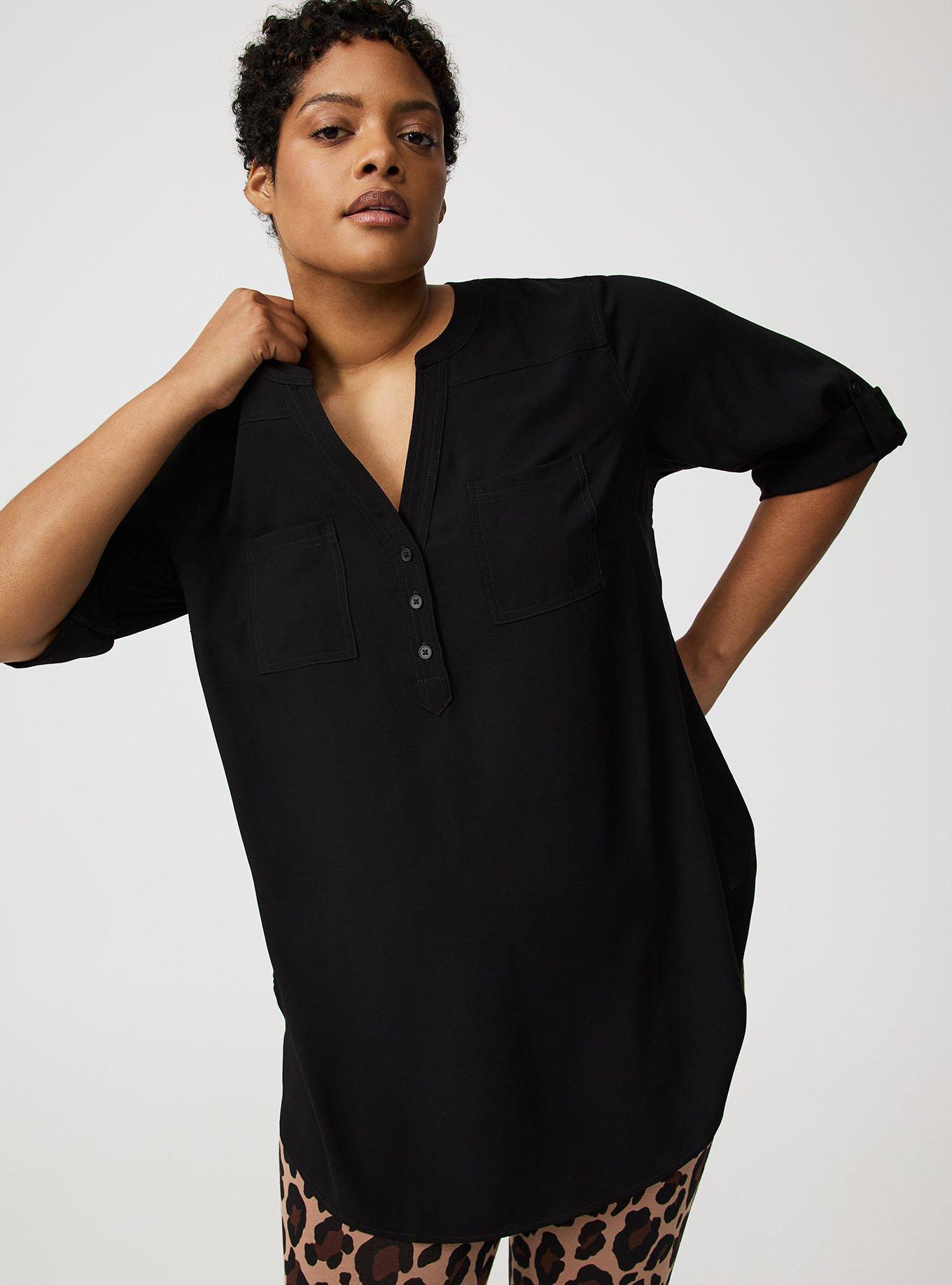 Harper Challis 3/4 Sleeves Tunic