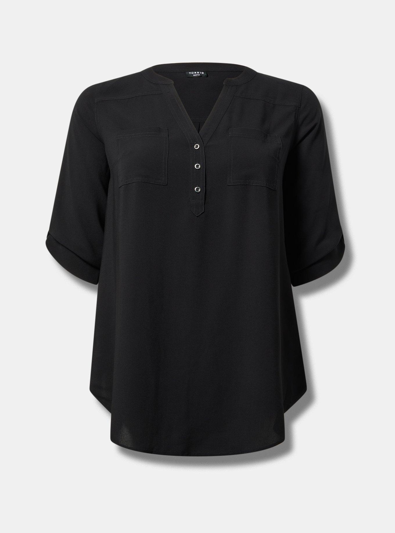Harper Challis 3/4 Sleeves Tunic