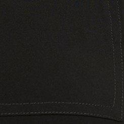 Harper 3/4 Sleeve Pullover Tunic Top, DEEP BLACK, swatch