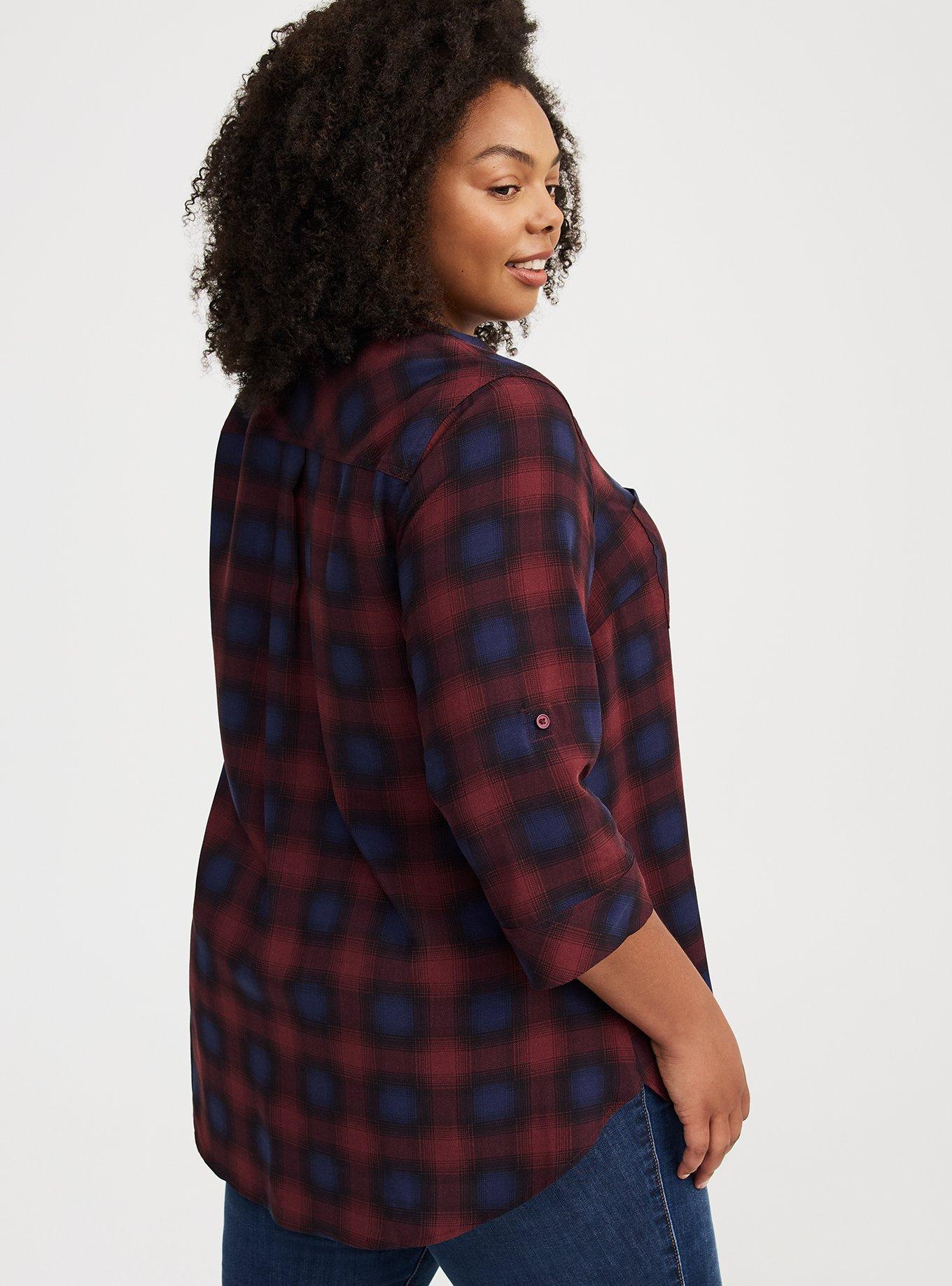Harper Challis 3/4 Sleeves Tunic