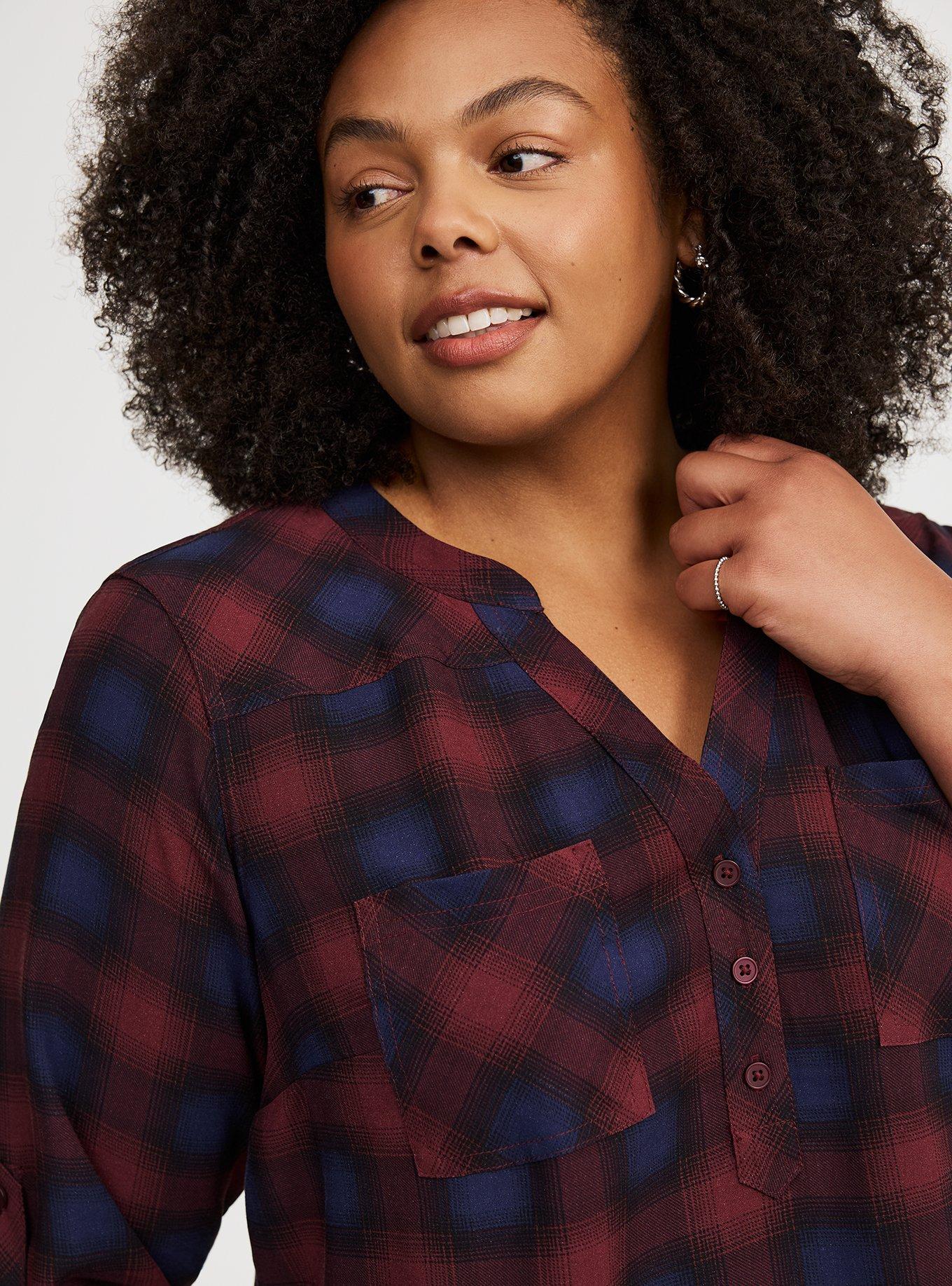 Harper Challis 3/4 Sleeves Tunic