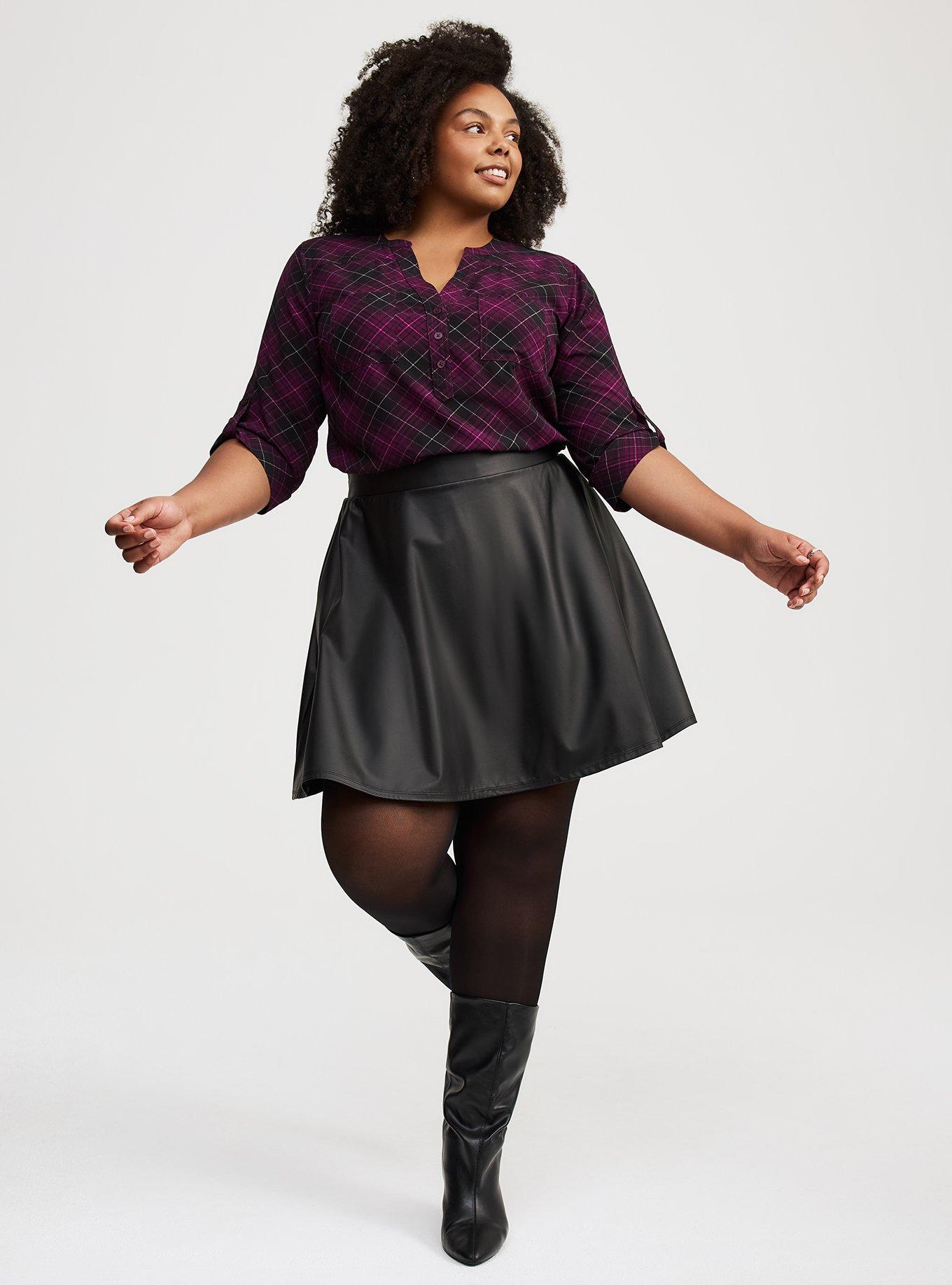 Plus Size - Harper 3/4 Sleeve Pullover Tunic Top - Torrid