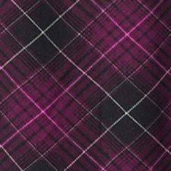 Harper 3/4 Sleeve Pullover Tunic Top, VERONA PLAID POTENT PURPLE, swatch