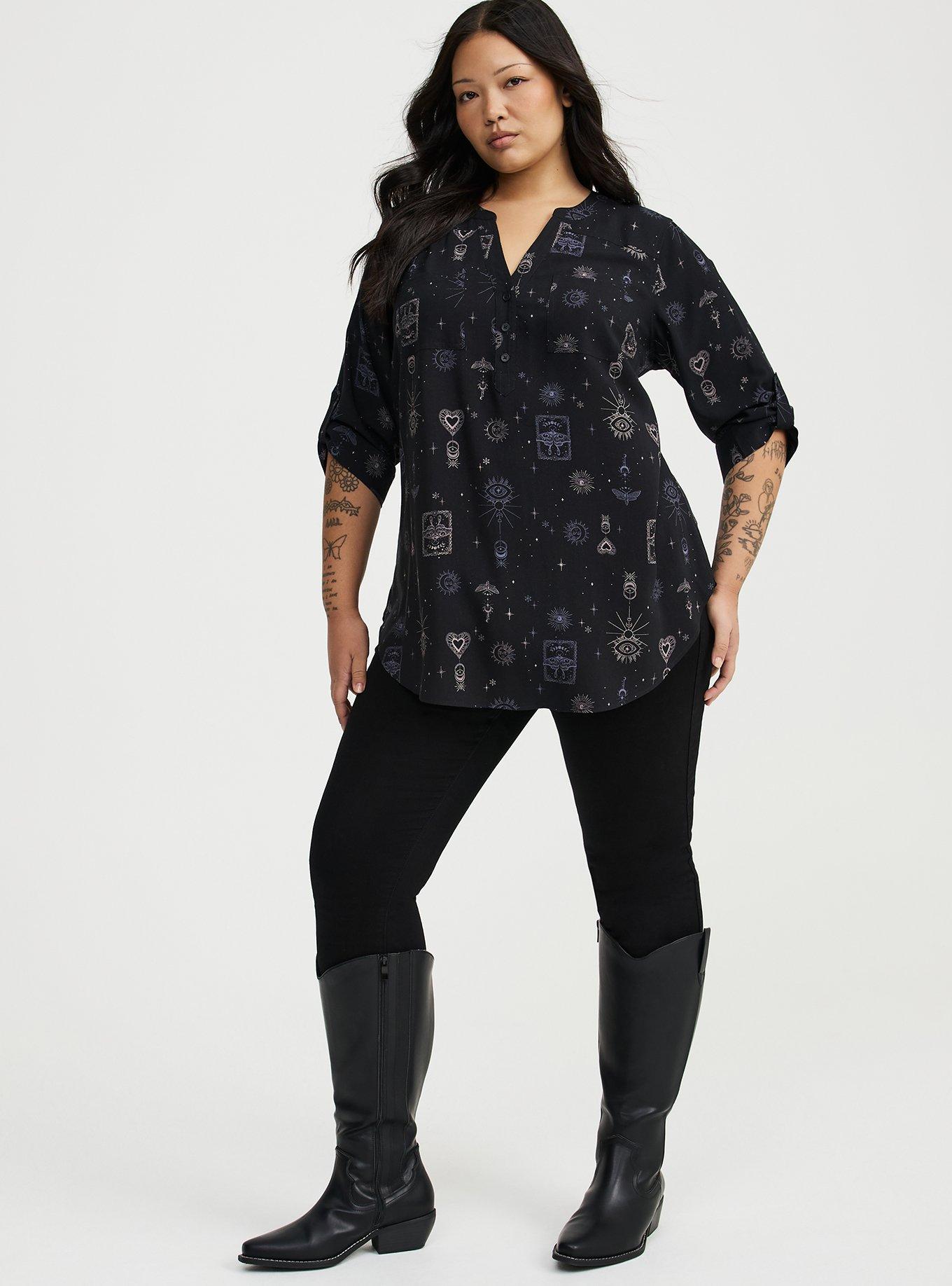Harper 3/4 Sleeve Pullover Tunic Top