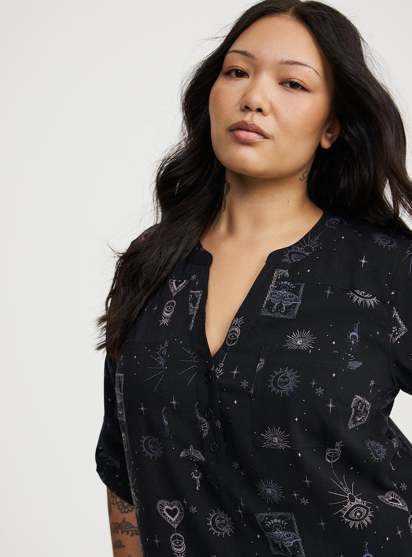 Harper 3/4 Sleeve Pullover Tunic Top