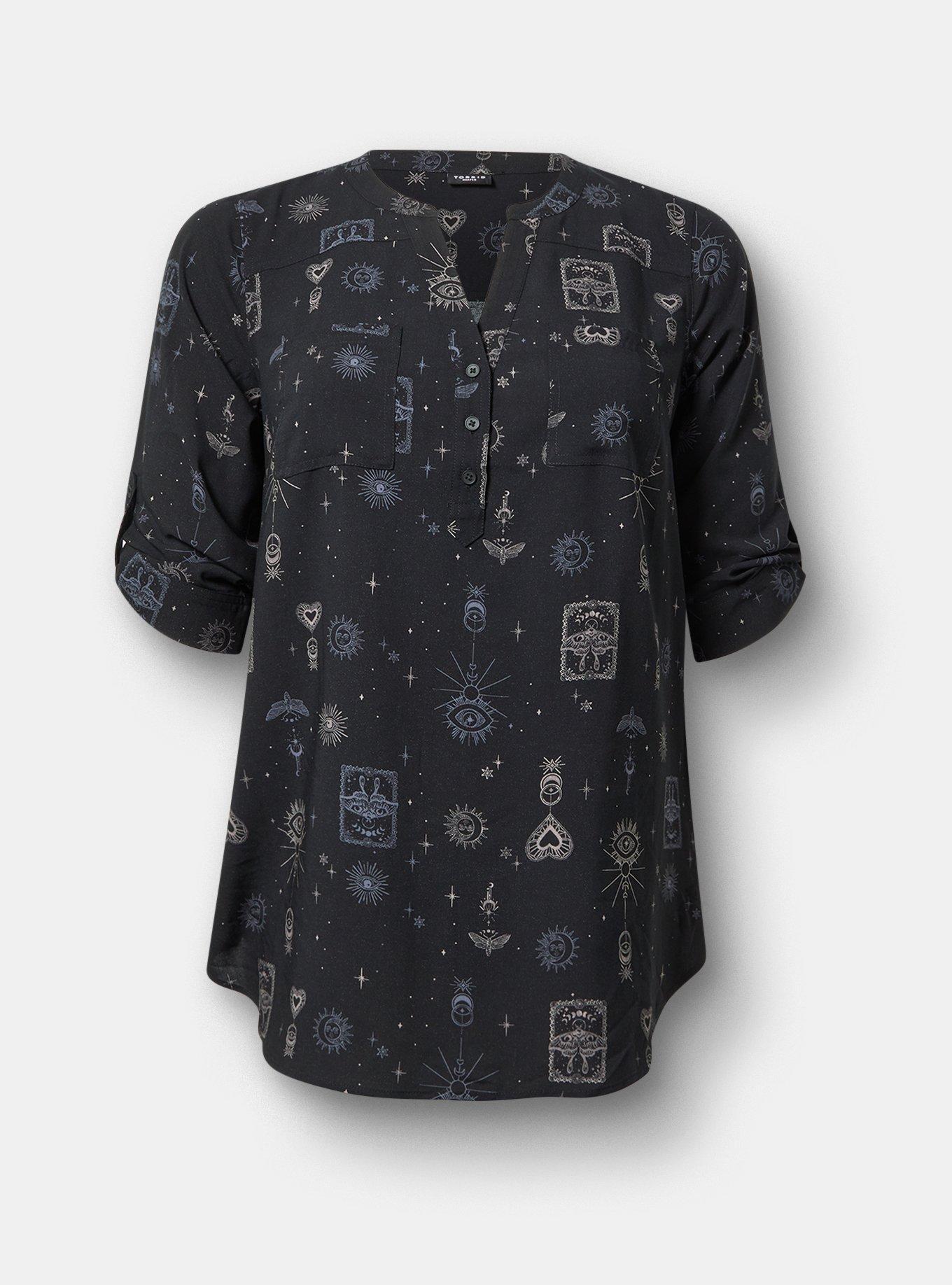 Harper 3/4 Sleeve Pullover Tunic Top