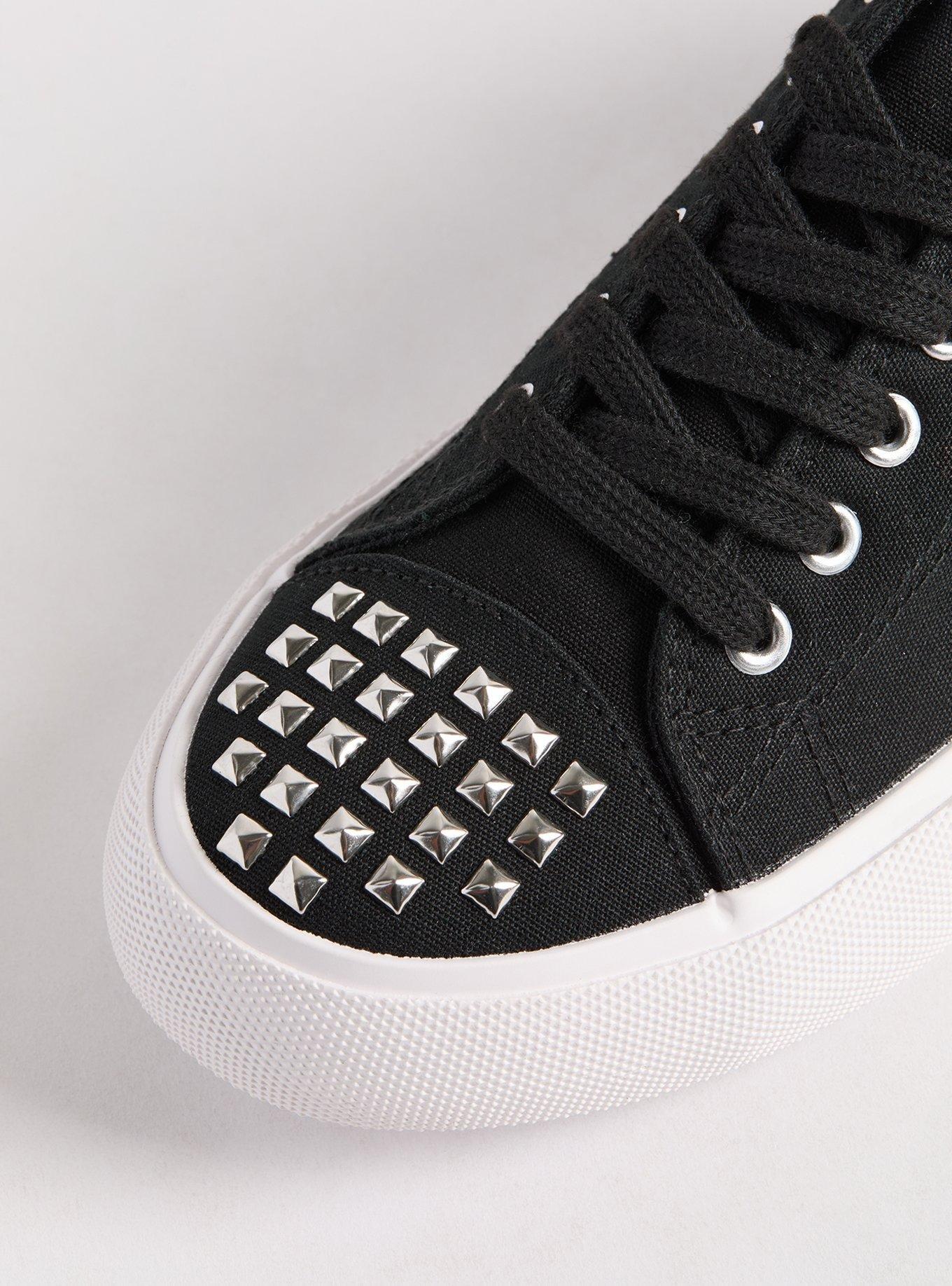 Studded Lace-Up Sneaker (WW