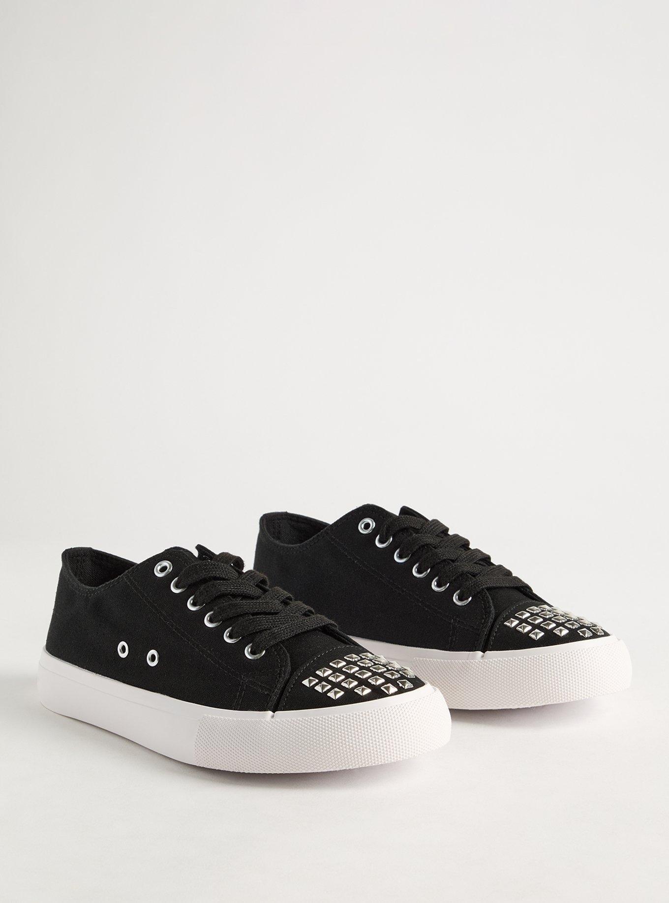 Studded Lace-Up Sneaker